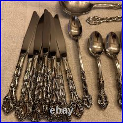 Oneida Community Chandelier Stainless Flatware 43 Piece Serving Utensils Nice