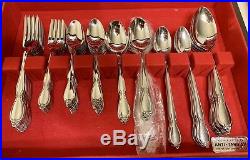 Oneida Community' Chatelaine' 97 Piece Service for 12 Stainless Flatware Set