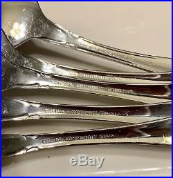 Oneida Community' Chatelaine' 97 Piece Service for 12 Stainless Flatware Set