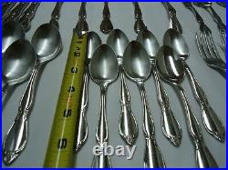 Oneida Community Chatelaine Stainless Flatware 67-pieces