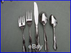 Oneida Community Chatelaine Stainless Steel Flatware Set for 12 w Serving 68pc