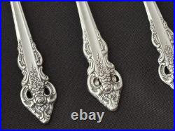 Oneida Community Cherbourg Stainless Silverware Flatware 64 pc. WithServing pcs