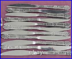 Oneida Community Coronation Stainless Flatware Set Of 66 Pieces