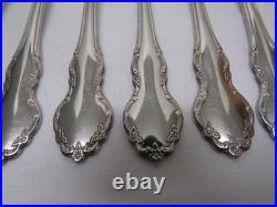 Oneida Community Cube Tennyson Stainless Flatware Dinner Forks Set of 11