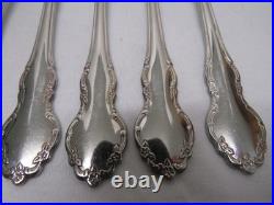 Oneida Community Cube Tennyson Stainless Flatware Dinner Forks Set of 11