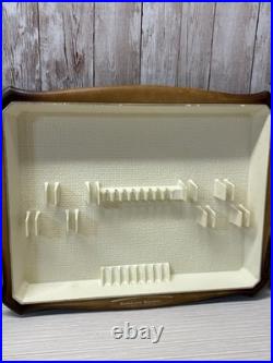 Oneida Community Driftwood Stainless Flatware & Tray 42 Pieces. Free Shipping