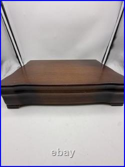 Oneida Community Duet Flatware Set 60 Pieces Set & Wooden Case