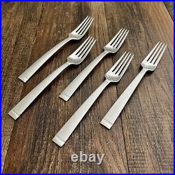 Oneida Community FROST (5) Dinner Fork Stainless 7 3/4in Replacement Satin