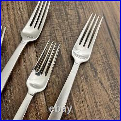 Oneida Community FROST (5) Dinner Fork Stainless 7 3/4in Replacement Satin