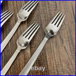 Oneida Community FROST (5) Dinner Fork Stainless 7 3/4in Replacement Satin