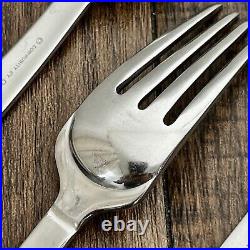 Oneida Community FROST (5) Dinner Fork Stainless 7 3/4in Replacement Satin