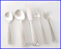 Oneida Community FROST Stainless Flatware USA Frosted Handle CHOICE 5 PC Sets