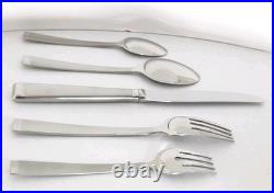 Oneida Community FROST Stainless Flatware USA Frosted Handle CHOICE 5 PC Sets
