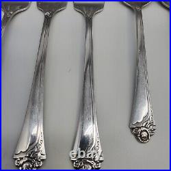 Oneida Community Fantasy Rose Flatware Lot 30 Pc 5 Settings