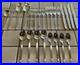 Oneida Community Frostfire MCM Stainless Flatware 24 Pc Set Svc For 4 + Serving
