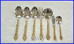 thumbnail image 2 of Oneida Community Golden Royal Chippendale Stainless Steel Flatware – Choose Your Pieces! (New, USA-Made) 2 of 4