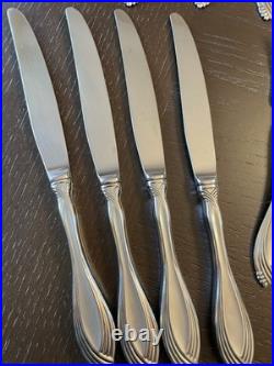 Oneida Community Heiress Stainless 12 Piece Serving Utensils 12 Soup Spoons