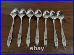 Oneida Community MY ROSE Stainless Flatware Set 44 Pieces VGC
