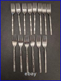 Oneida Community Madrid Flatware Stainless No Black Accent Serving 43 Pc