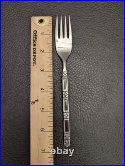 Oneida Community Madrid Flatware Stainless No Black Accent Serving 43 Pc