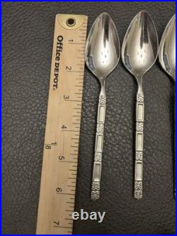 Oneida Community Madrid Flatware Stainless No Black Accent Serving 43 Pc