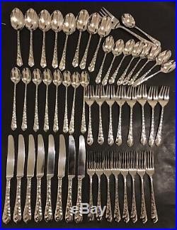 Oneida Community Pacific Tide Stainless Flatware 50 Pieces