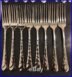 Oneida Community Pacific Tide Stainless Flatware 50 Pieces
