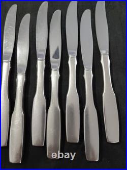 Oneida Community Paul Revere Stainless Flatware Service For 12