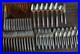 Oneida Community Plate NOBLESSE Flatware 1930 Silver Plate Stainless 54 Pc Lot