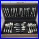 Oneida Community Repose Stainless Flatware 86 Pieces With Chest Tarnish