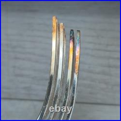 Oneida Community Repose Stainless Flatware 86 Pieces With Chest Tarnish