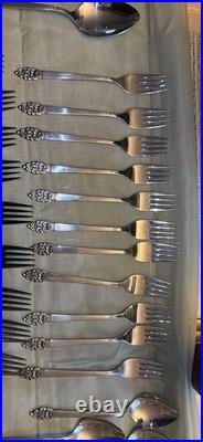 Oneida Community Stainless 60-Piece Set 1930s-40s, Made in NYC