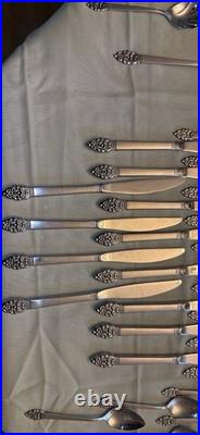 Oneida Community Stainless 60-Piece Set 1930s-40s, Made in NYC