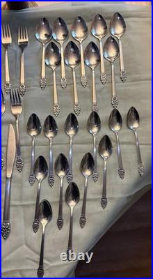 Oneida Community Stainless 60-Piece Set 1930s-40s, Made in NYC