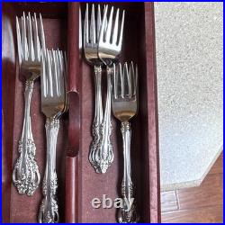 Oneida Community Stainless BRAHMS Flatware 42 Pc Set Service for 6 + 11 Extras
