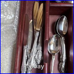 Oneida Community Stainless BRAHMS Flatware 42 Pc Set Service for 6 + 11 Extras