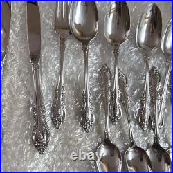 Oneida Community Stainless BRAHMS Flatware 42 Pc Set Service for 6 + 11 Extras