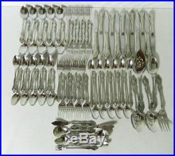 Oneida Community Stainless BRAHMS Stainless Flatware Service for 8+ 71pc EUC