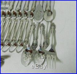 Oneida Community Stainless BRAHMS Stainless Flatware Service for 8+ 71pc EUC