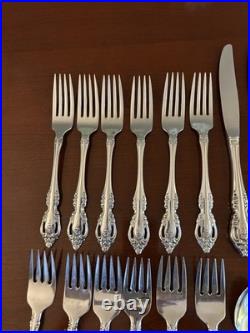 Oneida Community Stainless Brahms 6-5 Piece Place Settings