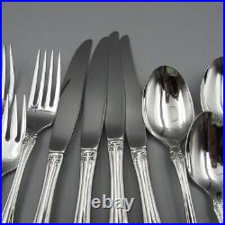 Oneida Community Stainless Brahms Service for Four 20 Piece Set Used