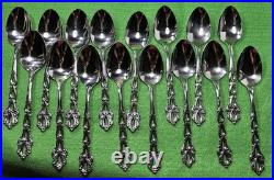 Oneida Community Stainless Chandelier 77 Pieces Flatware & Serving Set Lot