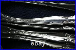 Oneida Community Stainless Chatelaine 56 Pc Flatware Set Serving Service for 6 +