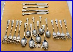 Oneida Community Stainless Flatware 20 pc set in the Patrick Henry pattern