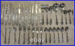 Oneida Community Stainless Flatware BRAHMS 35 Pcs knife fork spoon serving
