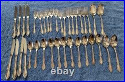 Oneida Community Stainless Flatware Lot Forks Spoons Knives Vintage