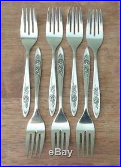 Oneida Community Stainless Flatware MY ROSE 58 pc. Tray not included