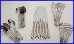 Oneida Community Stainless Flatware Satinique Complete Service For 4 (20 pieces)