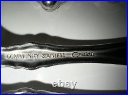 Oneida Community Stainless Flatware Satinique Complete Service For 4 (20 pieces)