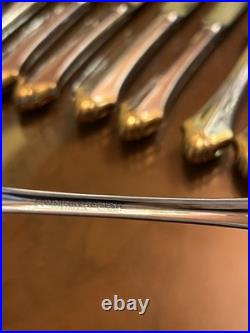 Oneida Community Stainless Glossy Silverware 34 Pieces